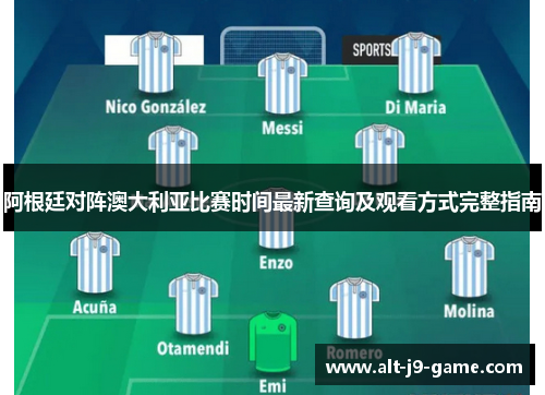 阿根廷对阵澳大利亚比赛时间最新查询及观看方式完整指南 阿根廷对阵澳大利亚比赛时间最新查询及观看方式完整指南